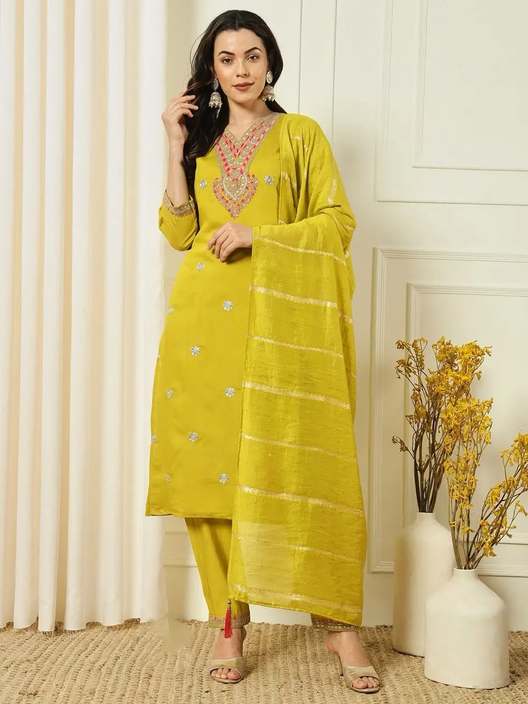 Classic Cotton Straight Salwar Set